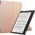 Mtp Products Kobo Elipsa 2E Origami Stand Folio Cover - Rødguld