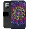 Mtp Products Samsung Galaxy A42 5G Premium Flip Cover med Pung - Farverig Mandala