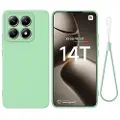 Mtp Products Xiaomi 14T Liquid Silikone Cover med Strop - Grøn