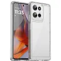 Mtp Products Motorola Moto G75 Anti-Shock Hybrid Cover - Gennemsigtig