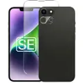 Mtp Products iPhone 16e 2-i-1 Sæt Skærmbeskyttelse Hærdet Glas & Kamera Linse - 9H