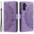 Mtp Products Samsung Galaxy A16 Mandala Serie Pung Etui - Lilla