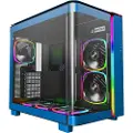 Montech King 95 Pro Curved Glass 6x Argb +hub Midi Tower Blå