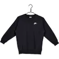Nike Oversized Nike Sportswear Club Fleece-sweatshirt til større børn - sort