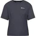 Jack Wolfskin Vonnan Crop T-shirt Med Korte ærmer