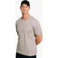 MM Sports Workout T-shirt Emblem, Smoked Grey - S
