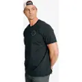 MM Sports Workout T-shirt Emblem, Black - XL