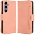 Mtp Products Samsung Galaxy S25 Kortholder Pung Etui - Pink