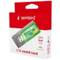 Gembird Eksternt lydkort via USB med 3,5 mm stereo- og mikrofontilslutning