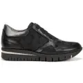 Fluchos Fluchostil kvinder. F1623 Lædertræningssko F1623 sort (35), Fast, Blonder, Casual