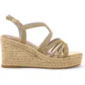 MARIAMARE Mariamaretil kvinder. 68559 Sandaler Asti guld (35), Guldfarvet, Stof, 3-5 cm, Spænder, Casual