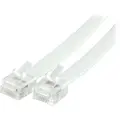 Deltaco Telefonkabel 5m. Rj12 Rj12