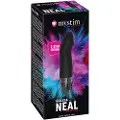 Mystim Real Deal Neal E-Stim - genopladelig elektro-vibrator (sort)
