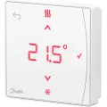 Danfoss Icon2 RT trådløs rumtermostat m/display og infrarød gulvsensor t/montering