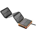 Lippa 10.000 mAh 7W Foldable Solar Powerbank Powerbank - 10000 mAh