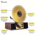 Fuse Audio REC - Audio Technica pick-up - Pladespiller Brun