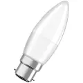 Osram LED pære Kerte 4,9W/827 (40W) Mat B22d