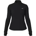 New Balance Athletics Heat Grid Halv Lynlås Langærmet T-shirt