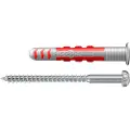 Fischer Duo Seal 6x38 Mm S A2 Skrue Og Rawlplug 50 Enheder
