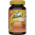 Nature'S Way – Alive! Premium Kids Multivitamin Gummy, Cherry, Orange & Grape 90 stk