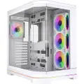 Dutzo C830 Panorama ARGB - Kabinet - Miditower - Hvid
