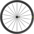 Mavic Cosmic Sl 40 Carbon Tubeless Landevejscyklens Forhjul
