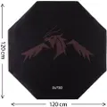 Dutzo Fushi Gaming Floor mat - Sort / Brun