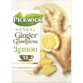 Pickwick Ginger Goodness Lemon Tea w. Lemon and Ginger - 15 pcs