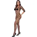 Cottelli - net bodystocking (sort) - S-L