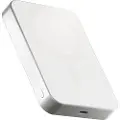 ZENS Slim Qi2 Aluminium Powerbank 10.000 mAh - White Powerbank - Hvid - 10000 mAh