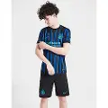 Nike Inter Milan 2025/26 Stadium Home Nike Dri-FIT-replikafodboldshorts til større børn - sort