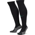 Nike Knælange Inter Milan Strike Home Nike Dri-FIT-fodboldstrømper - sort