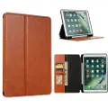 Mtp Products iPad 10.2 2019/2020/2021 Folio Cover med Kortholder - Brun