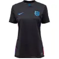 Nike England 2025 Stadium Away (kvindehold) Nike Dri-FIT Replica-fodboldspillertrøje til kvinder - sort