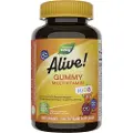 Nature'S Way – Alive! Kids Multivitamin Gummy 60 stk. (Kirsebær, Appelsin & Drue)