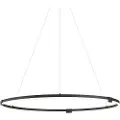 QAZQA Design Pendellampe Sort 120cm Inkl. LED 3-Trins Dæmpbar - Anello