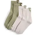 Puma Women's Heart Short Crew Socks 2 pack, Women, Green Combo, 39-42