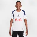Nike Tottenham Hotspur 2025/26 Stadium Home Nike Dri-FIT Replica-fodboldspillertrøje til større børn - hvid