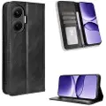 Mtp Products Xiaomi Redmi Turbo 4 Pro Retro Pung Taske med Magnetisk Lukning - Sort