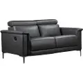 Loft 24 - Sofa 2 Seater 1 Recliner Manual Lund - Grå - 2-pers. sofaer - - Homeroom