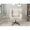 Loft 24 - Loungestol drejestol Vanessa - Hvid - Lænestole - - Homeroom