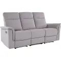 Loft 24 - Sofa 3 Sæder Manuel Southbrook - Grå - 3-pers. sofaer - - Homeroom