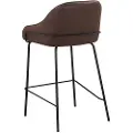 Loft 24 - Spisebordsstol med armlæn OLINE, 2-pak - Brun - Barstole & -taburetter - - Homeroom