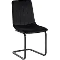 Loft 24 - Spisebordsstol MARCELA, 2-pak - Sort - Stole - - Homeroom