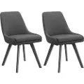 Loft 24 - Spisebordsstol Rudi2, 2 stk. - Grå - Stole - - Homeroom