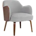 Loft 24 - Lounge stol Haruko - Grå - Lænestole - - Homeroom