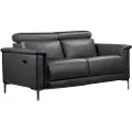 Loft 24 - Sofa 2 sæder 1 liggestol Elektrisk Lund - Grå - 2-pers. sofaer - - Homeroom