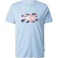 Pepe Jeans Pepe Jeanstil mænd. PM509384 Clag T-shirt blå (XL), Casual, Bomuld, Korte ærmer, Bæredygtig