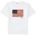 Ralph Lauren T-shirts m. korte ærmer Polo Ralph Lauren SS FLAG TEE barn 14 / 16 Jahre