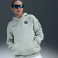 Nike Overdimensioneret Inter Milan Phoenix Fleece Nike-fodboldhættetrøje til kvinder - grå